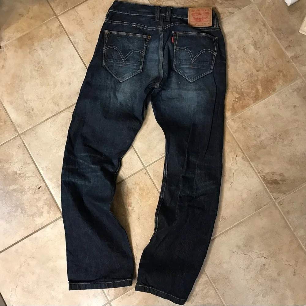 ▪️VINTAGE LEVI Denim 514 Slim/Straight Jeans - Picture 11 of 12